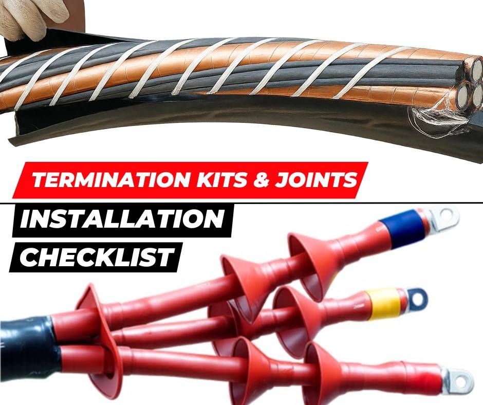 Your Ultimate Checklist for Installing Termination Kits and Joints