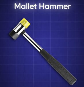 Wooden Hammer or mallet
